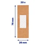 Elastoplast Waterproof Extra résistant pansements prédécoupés