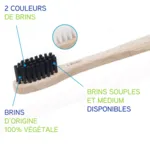 Elgydium Brosse à dents en Bois Médium