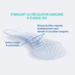 Epitact Semelles invisibles jambes légères