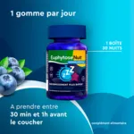 Euphytose Nuit myrtille gummies