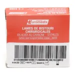 Euromedis lame pour bistouri stérile 100 unités