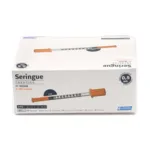 Seringue à insuline avec aiguille 29 G x 100