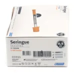 Seringue à insuline avec aiguille 29 G x 100