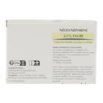 Néosynéphrine 2,5 % Faure unidoses
