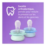 Avent Ultra Start sucette anatomique silicone 0-2 mois