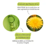 A Derma Biology Eau micellaire dermatologique hydra-nettoyante Bio