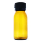 Flacon verre brun