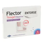 Flector Tissugel Héparine 24h patchs