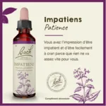 Fleurs de Bach Impatiens n°18