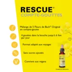 Fleurs de Bach Rescue gouttes anti stress