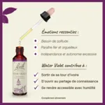 Fleurs de Bach Water violet n°34