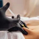 Gants nitrile noirs non poudrés non stériles