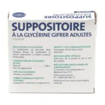 Gifrer Suppositoire à la glycérine Adultes