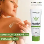 Granions Gel Crème confort CBD Menthol Camphre