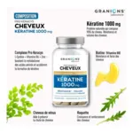 Granions Pro Keracys Cheveux Kératine 1000 mg comprimés