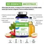 Granions Vinaigre de cidre 2000 mg comprimés