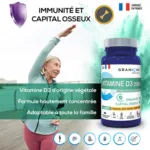 Granions Vitamine D3 2000 UI comprimés à croquer