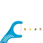 Gum Easy Flossers porte-fil dentaire ciré menthe