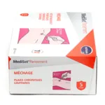 Mediset Pansement méchage 5 soins