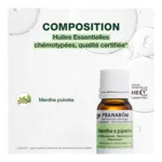Pranarom huile essentielle de Menthe poivrée Bio