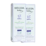 Weleda Bébé Crème pour le change 3 en 1 mauve blanche Bio