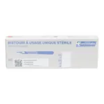 Euromedis bistouri à usage unique 10 unités