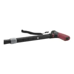 Canne pliante noire en aluminium