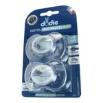 Dodie sucette anatomique silicone +18 mois Nuit