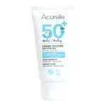 Acorelle Crème solaire bébé SPF 50+ Bio