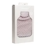 Bouillotte à eau en caoutchouc Adulte avec housse