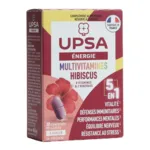 UPSA Energie multivitamines Hibiscus comprimés 5 en 1