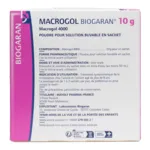 Macrogol 4000 sachet constipation