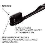 Inava Brosse à dents Total Black