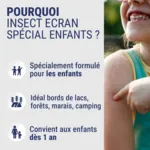 Insect Ecran Spécial Enfant Spray anti moustiques et tiques