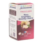Juvamine Phyto Maca Gingembre Ginseng de Sibérie comprimés