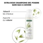 Klorane shampoing sec lait d'avoine poudre