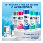 CB12 Boost gommes à mâcher Eucalyptus White
