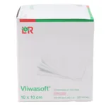 Compresse en non tissé 10 x 10 cm Lohmann Vliwasoft