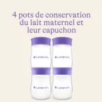 Lansinoh pots de conservation de lait maternel
