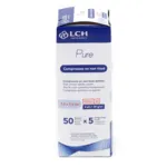 Compresses non tissées stériles 7,5 x 7,5 cm LCH Pure