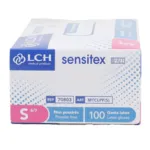 Gant latex  non poudré boite de 100
