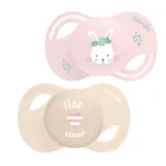 Luc et Léa Collection sucette silicone anatomique 0-6 mois