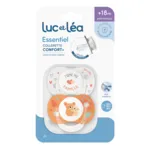 Luc et Léa Essentiel sucette silicone anatomique +18 mois