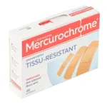 Mercurochrome Tissu résistant Pansements assortis