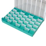 Pilulier hebdomadaire modèle hospitalier 28 cases