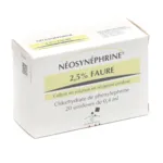 Néosynéphrine 2,5 % Faure unidoses