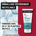 Neutrogena Absorption rapide crème hydratante Pieds secs