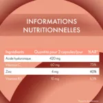 Oenobiol Derma Expert Acide hyaluronique 420 mg gélules