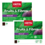 Ortis Fruits et Fibres Regular transit intestinal cubes