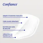 Confiance Men protections anatomiques 4 gouttes